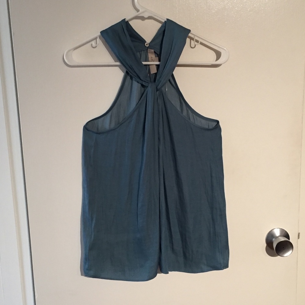 NWT Loft Knotted Halter Top